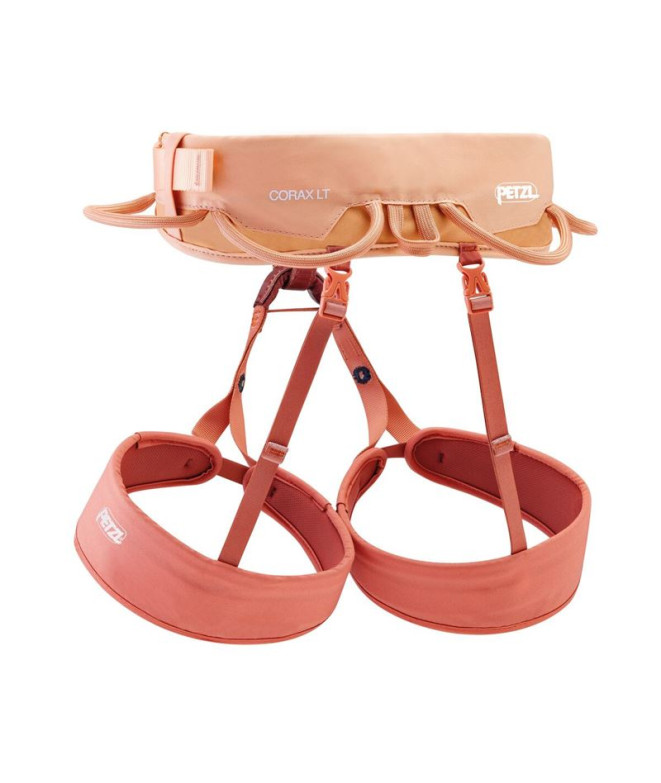 Arnés de escalada Petzl Corax Lt Mujer Coral