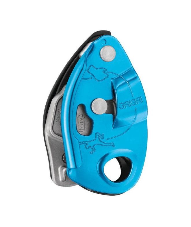 Asegurador Con Bloqueo Asistido Mediante Leva Petzl Grigri® Azul