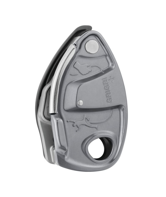 Petzl Grigri® + Cam Assisted Locking Belay System Cinzento