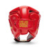 Capacete Boxe de Leone Protetor Open Dna Vermelho