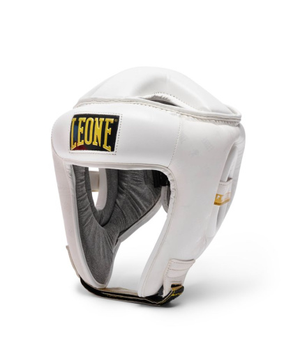 Casco de Boxeo Leone Protector Abierto Dna Blanco