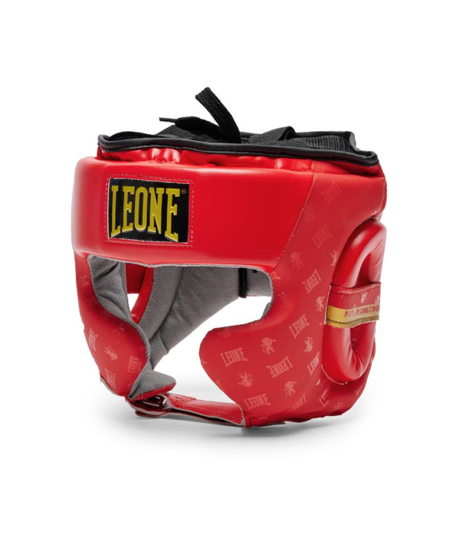 Casque de Boxes Leone Protector With Pomulo Dna Red