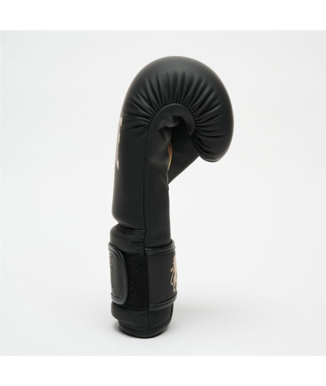 Luvas Boxe De Black&Gold Preto/10Oz Leone