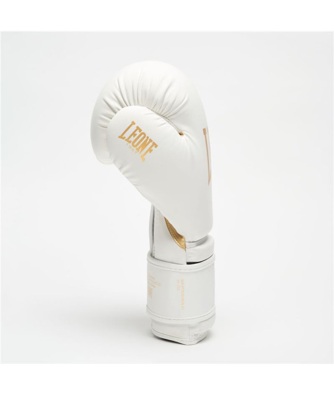 Luvas Boxe De White&Gold Branco/10Oz Leone