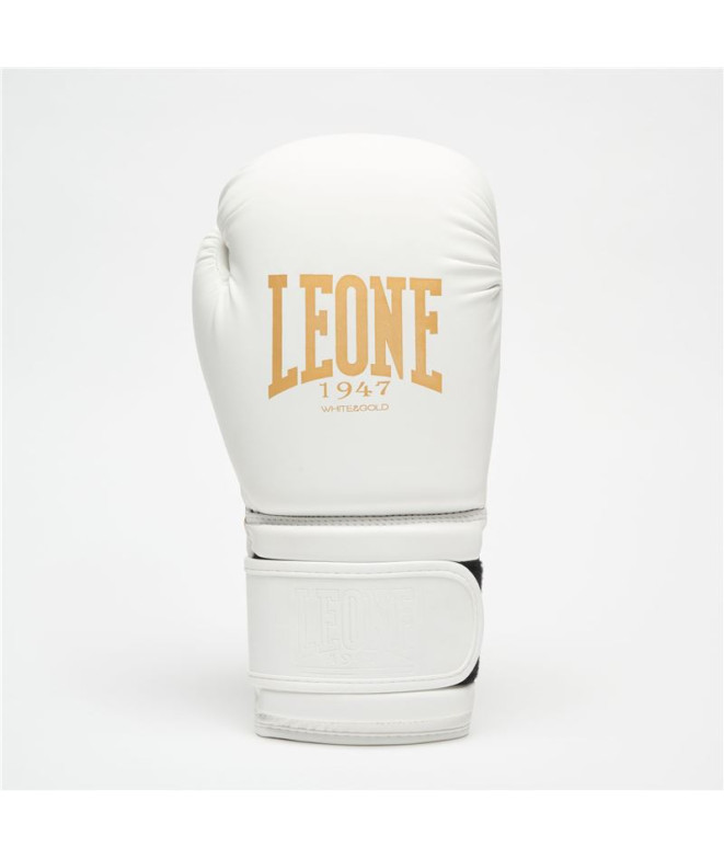Luvas Boxe De White&Gold Branco/10Oz Leone