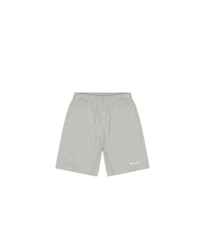 Calça Champion Bermuda Cinzento Legado Homem