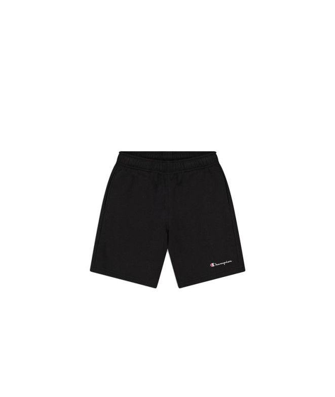 Calça Champion Bermuda Preto Legado Homem