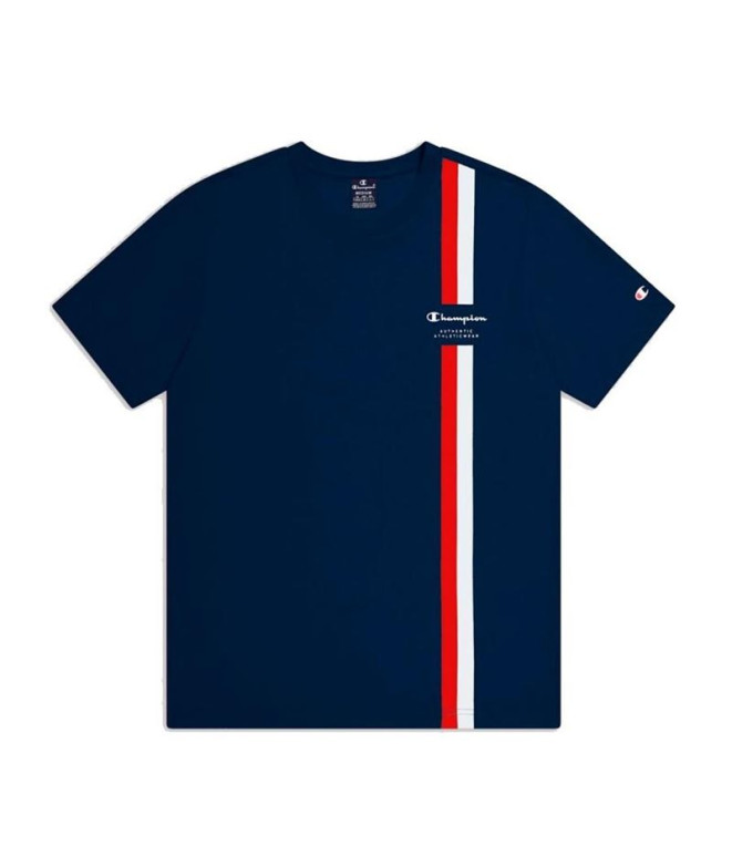 T-shirt Champion Crewneck Homme Bleu marine