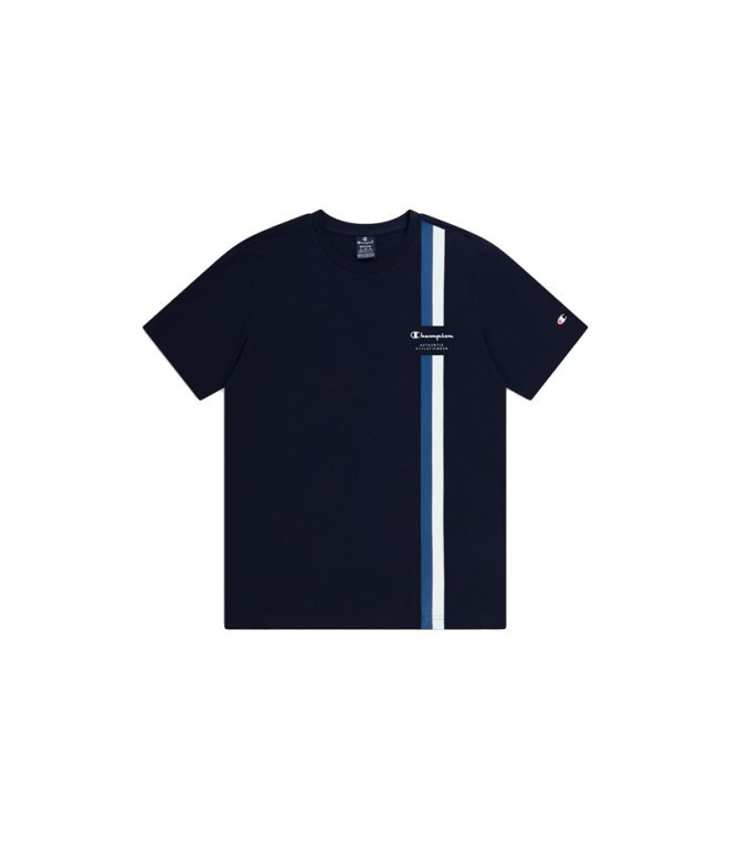 Camiseta Champion Gola redonda Homem Preto