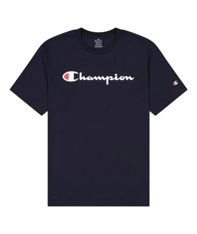 Camiseta Champion Crewneck Hombre Azul Marino