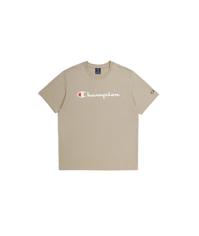 T-shirt Champion Col ras du cou Homme Beige