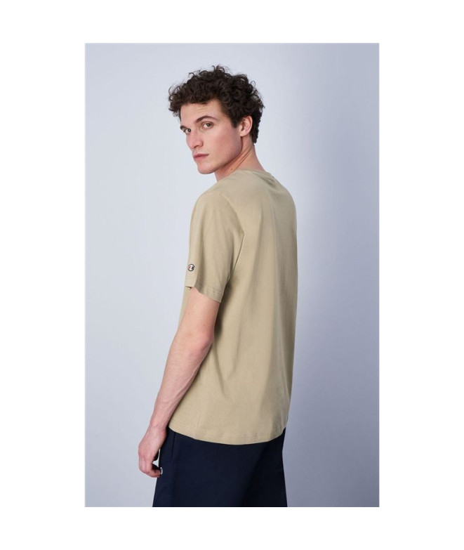 T-shirt Champion Col ras du cou Homme Beige