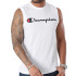 Camiseta Champion Gola redonda sem mangas Homem Branco