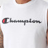 Camiseta Champion Gola redonda sem mangas Homem Branco