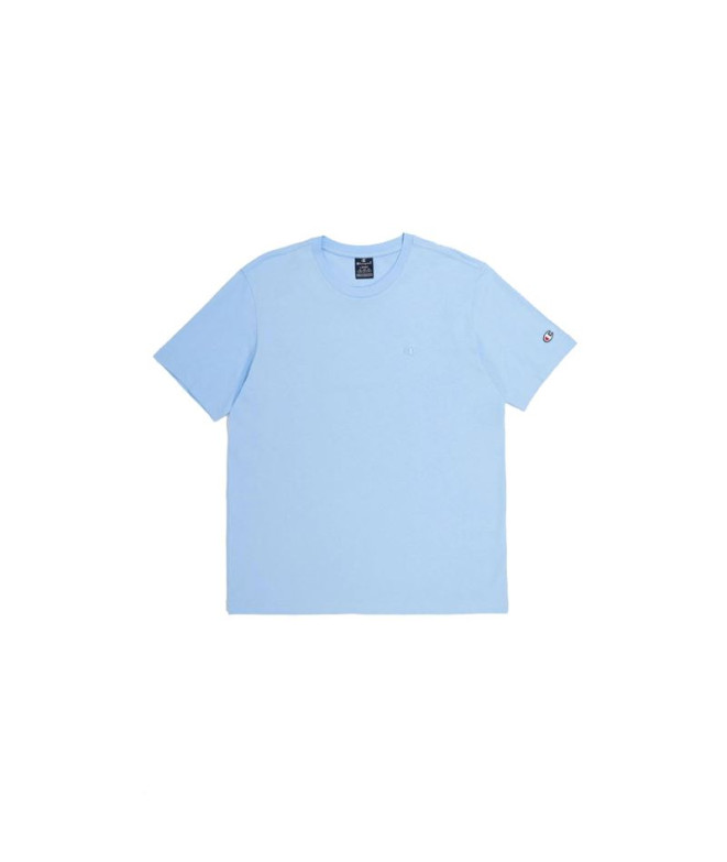 T-shirt Champion Crewneck Homme Bleu