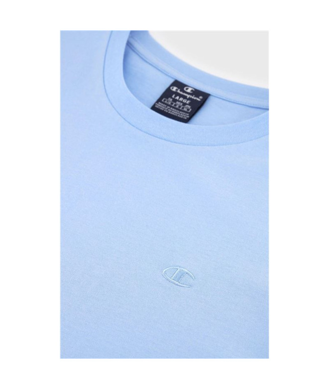 T-shirt Champion Crewneck Homme Bleu