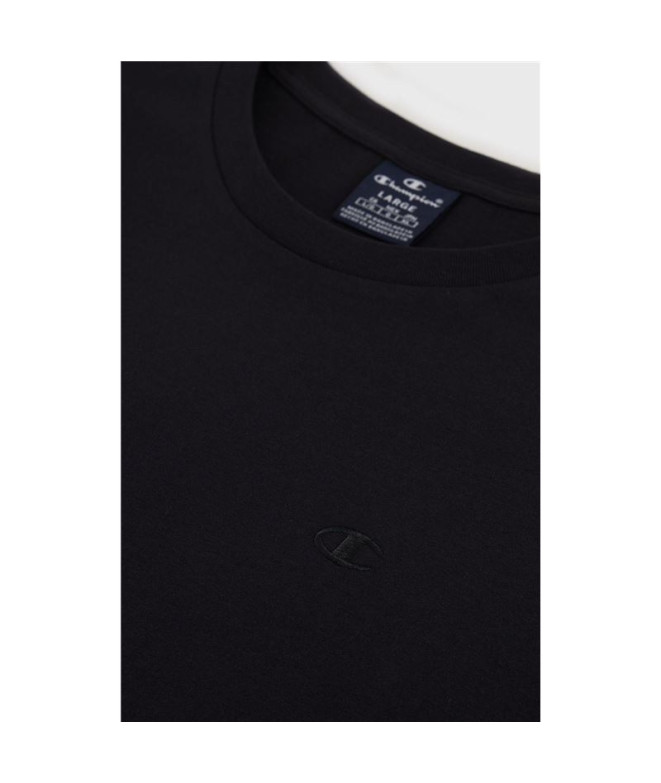 T-shirt Champion Crewneck Homme Noir