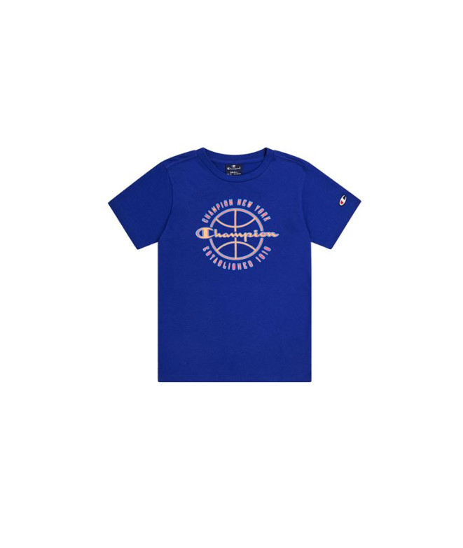 Camiseta Champion Gola redonda Homem Azul-marinho