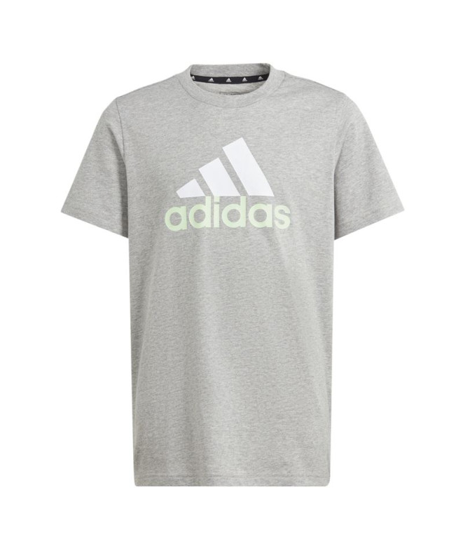 Camiseta adidas Grande logótipo 2 Infantil Cinzento