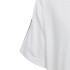 Camiseta adidas Essentials 3-Stripes Menina Branco