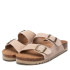 Tongs Femme XTI Cuir fendu Beige