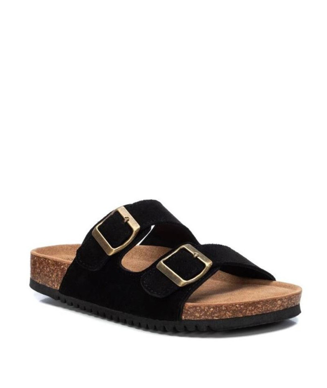Chanclas XTI Serraje Mujer Negro