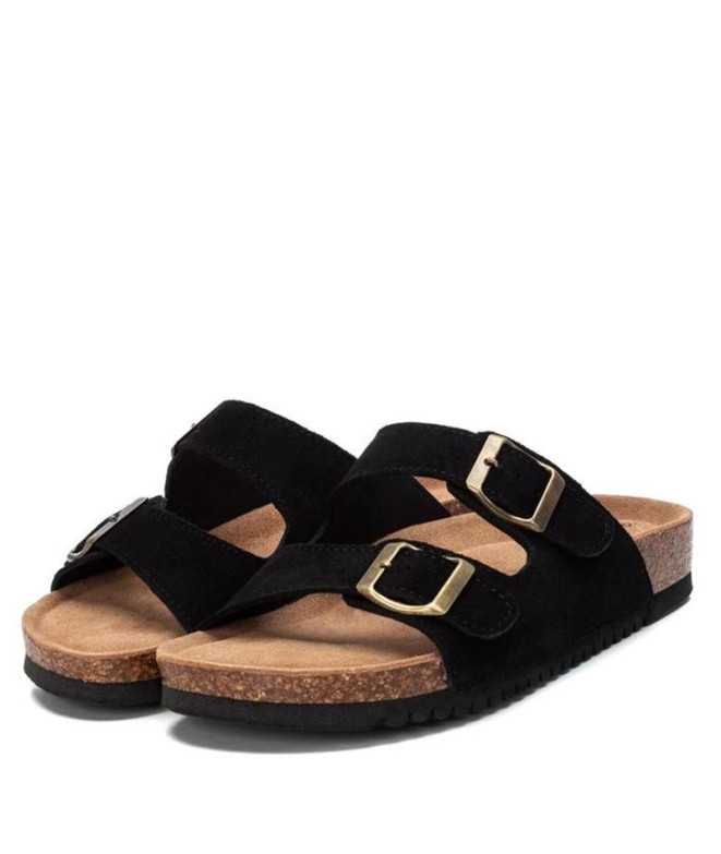 Chanclas XTI Serraje Mujer Negro