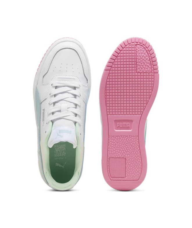 Sapatilhas Puma Carina Street Branco/Turquesa...