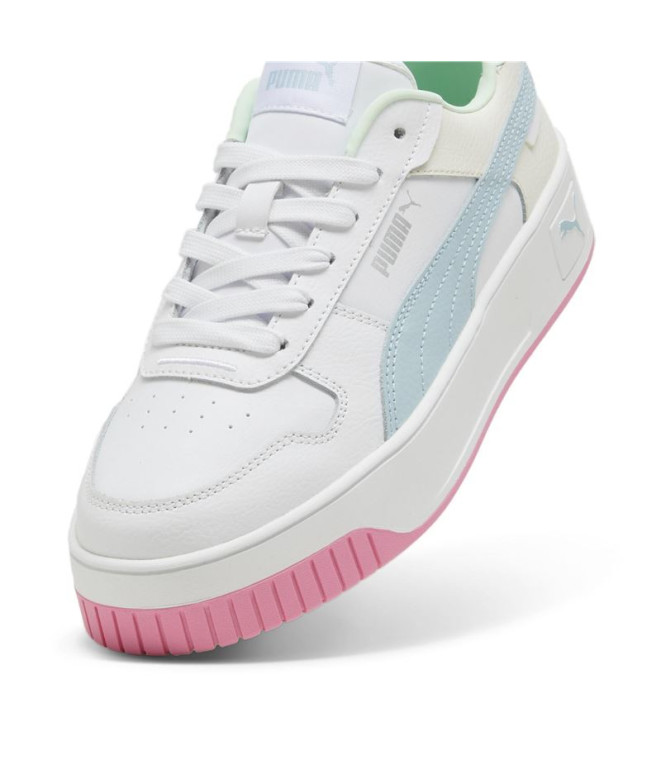 Sapatilhas Puma Carina Street Branco/Turquesa...