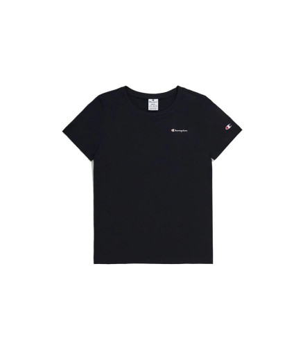 Camiseta Champion Gola redonda Mulher Preto