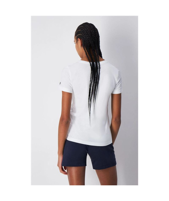 Camiseta Champion Gola redonda Mulher Branco