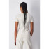Camiseta Champion Gola redonda Mulher Ecru