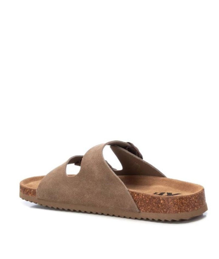 Tongs Homme XTI Cuir fendu Taupe 2