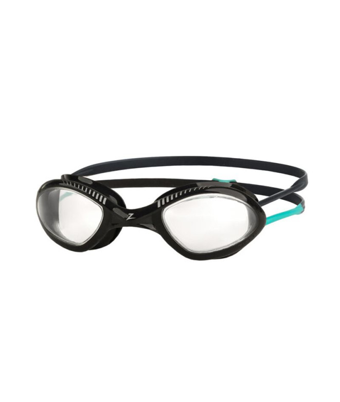 Gafas de Natação Zoggs Tiger Preto Turquesa