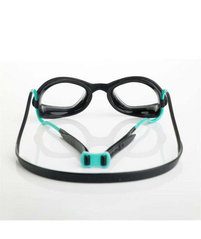 Gafas de Natação Zoggs Tiger Preto Turquesa