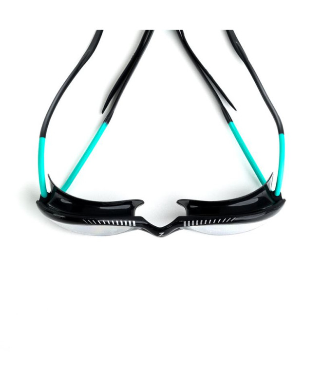 Gafas de Natação Zoggs Tiger Preto Turquesa