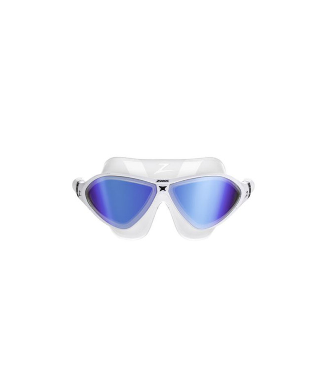 Gafas de Natação Máscara Zoggs Horizon Flex Titanium Clear White
