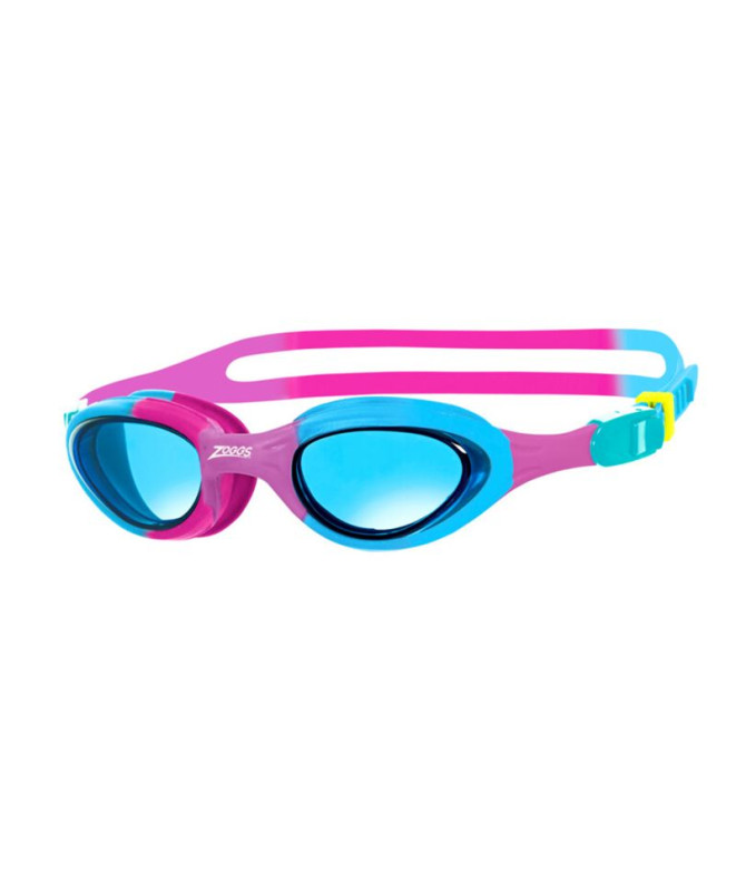 Gafas de Natação Zoggs Super Seal Junior Rosa Azul