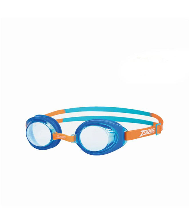 Gafas de Natación Zoggs Little Ripper Infantil Azul Naranja