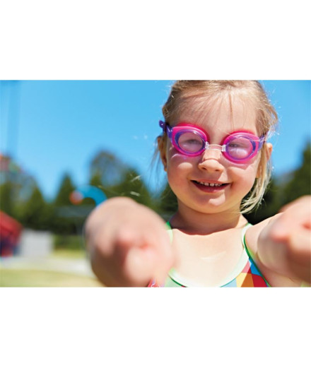 Gafas de Natation Zoggs Little Ripper Enfant Turquoise Rose 2