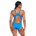 Fato de banho de Natação Zoggs Wire Masterback Mulher Azul claro