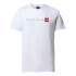 Camiseta de Montanha The North Face S/S Never Stop Exploring Homem Branco