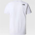 Camiseta de Montanha The North Face S/S Never Stop Exploring Homem Branco