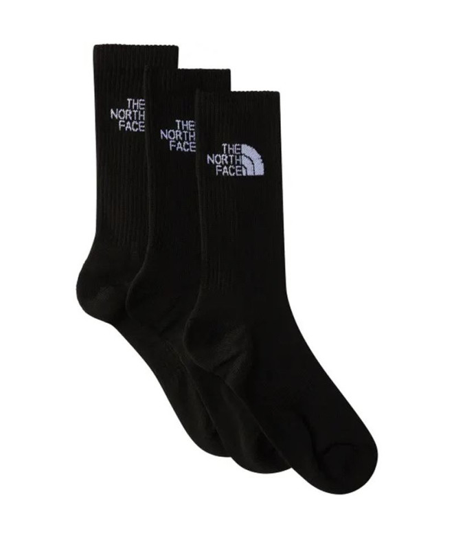 Calcetines de Montaña The North Face Multi Sport Cush Crew 3P Negro