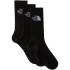 Meias Montanha The North Face da Multi Sport Cush Crew 3P Preto