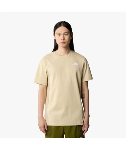 T-shirt de Montagne The North Face S/S Redbox Homme Beige 2