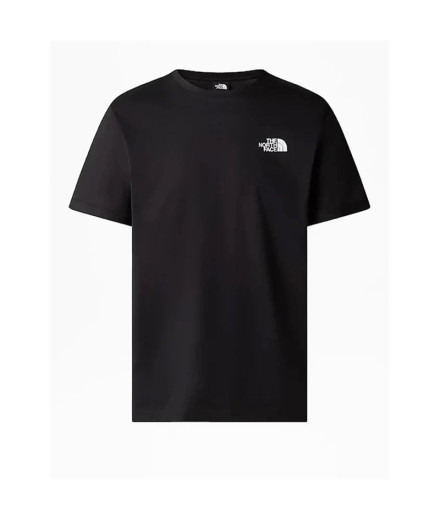 Camiseta de Montanha The North Face S/S Redbox Homem Preto