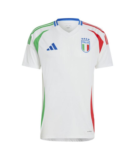Camiseta de Futebol adidas Segunda Equipação Itália 24...