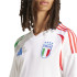 T-shirt de Football adidas Deuxième Équipement Italie 24 Homme Blanc