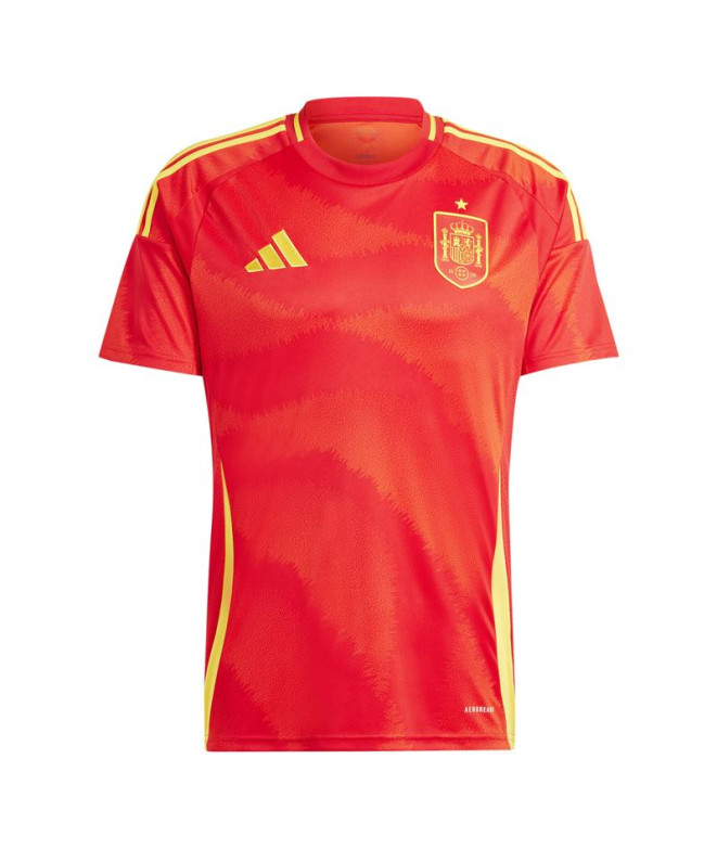 Camiseta de Futebol adidas Primeira equipa Espanha 24 Homem Vermelho